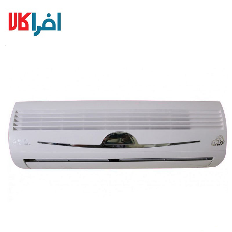 کولر گازی DN جنرال مدل لبخندی استیل 24000 سرد و گرم GNR-24GW AA T3